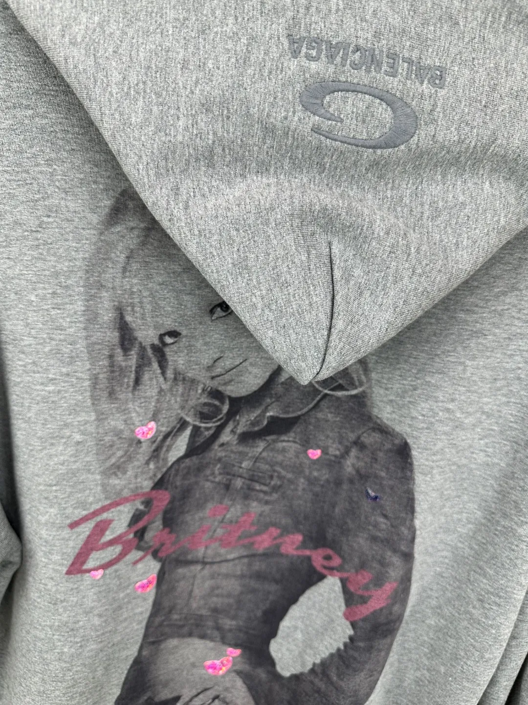 BALENCI*GA Music |Britney Series Series . . . . . . 460g . Same Style -Color：Gray -SIZE：Xs S M L 8982#